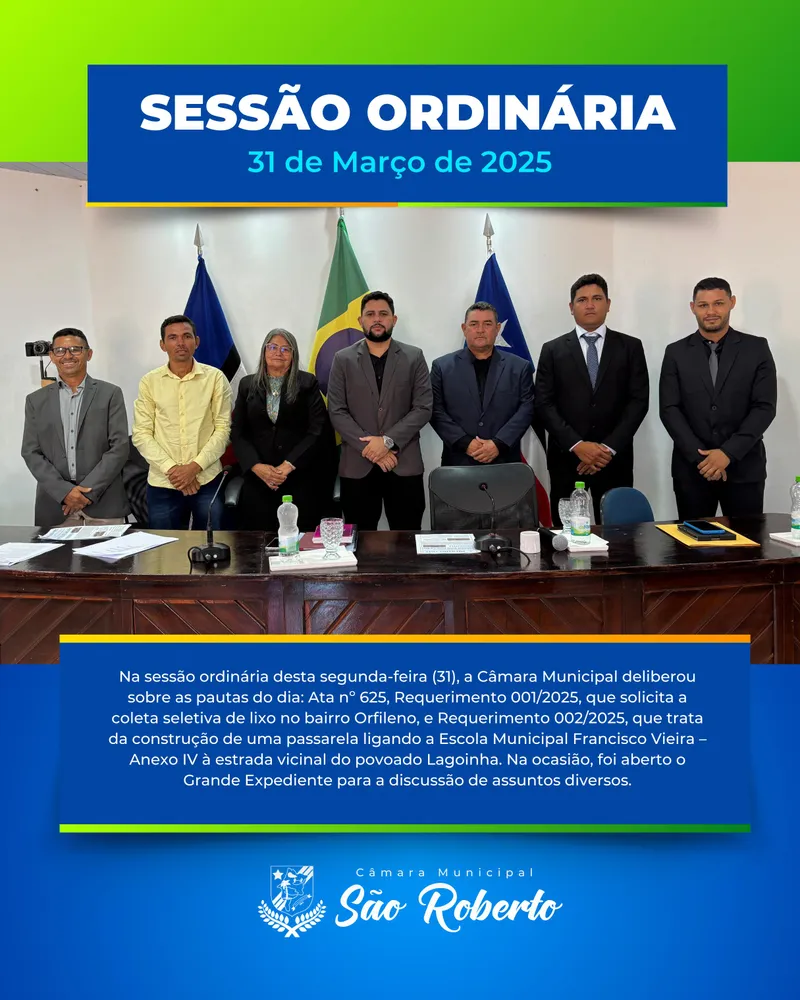 Sessão Ordinária