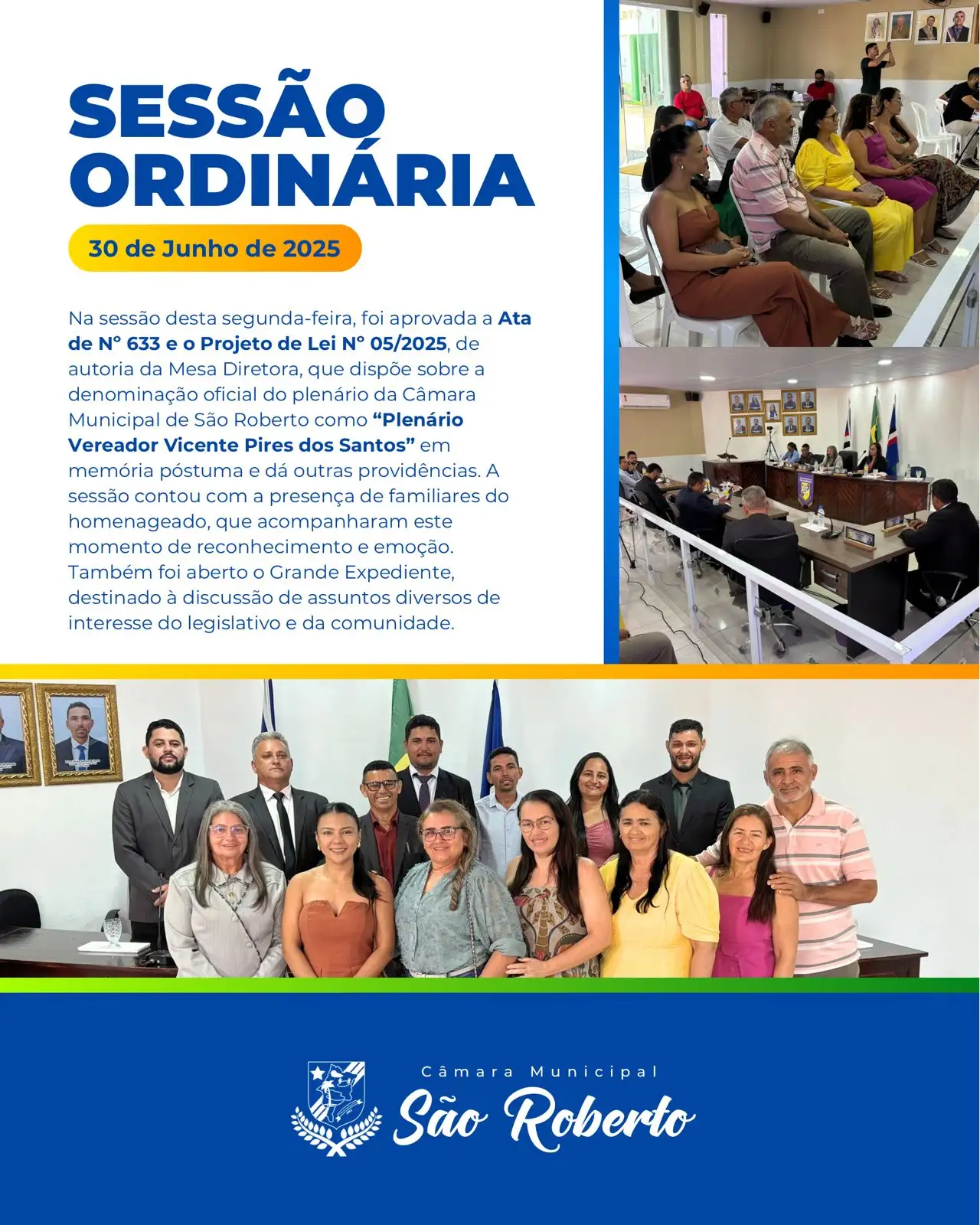 Sessão Ordinária