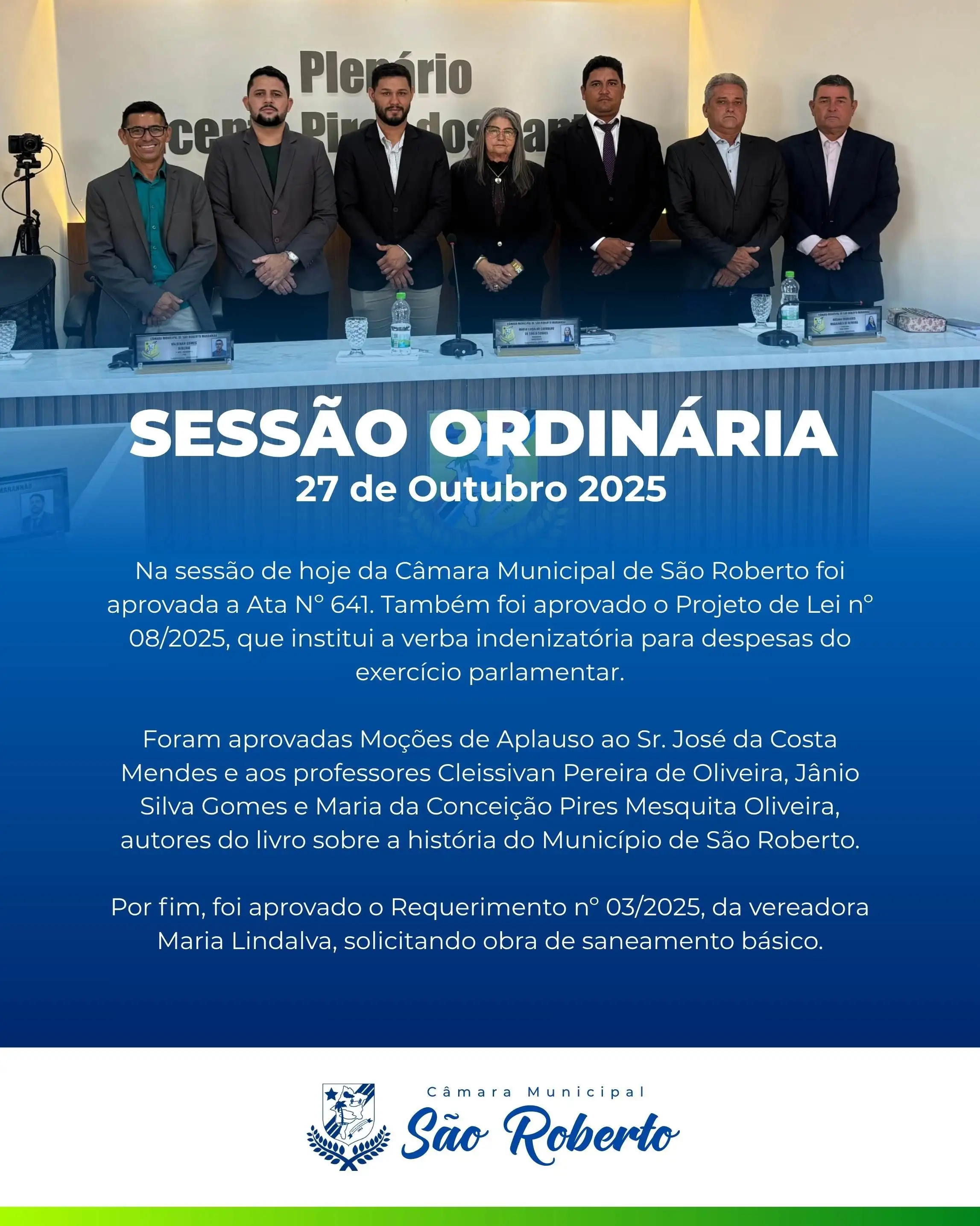 Sessão Ordinária