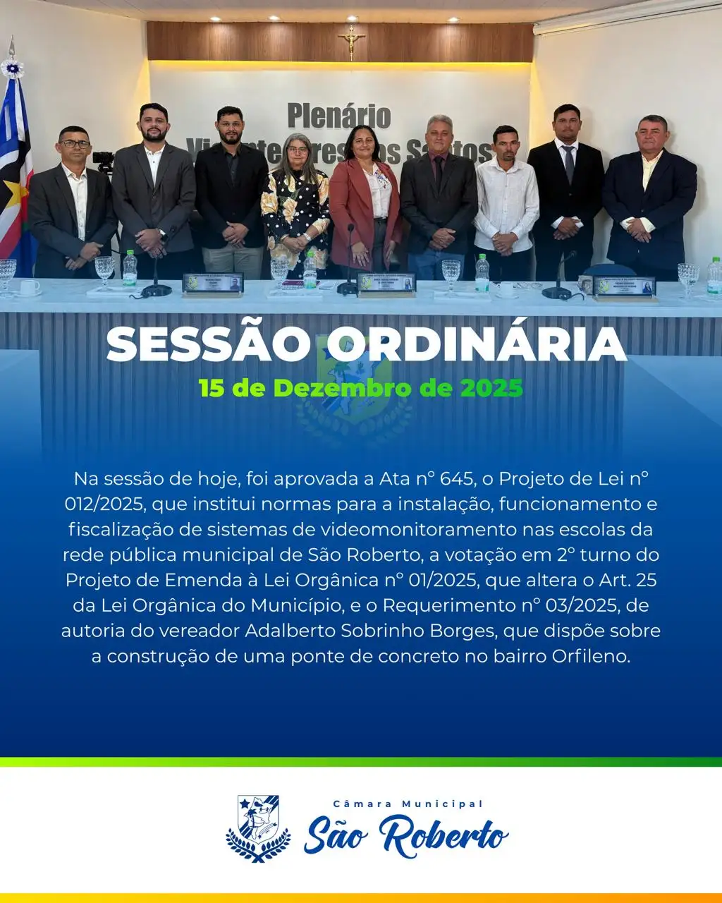 Sessão Ordinária