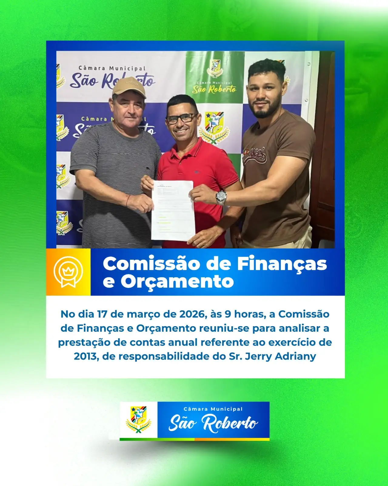 Reunião da Comissão de Finanças e Orçamento