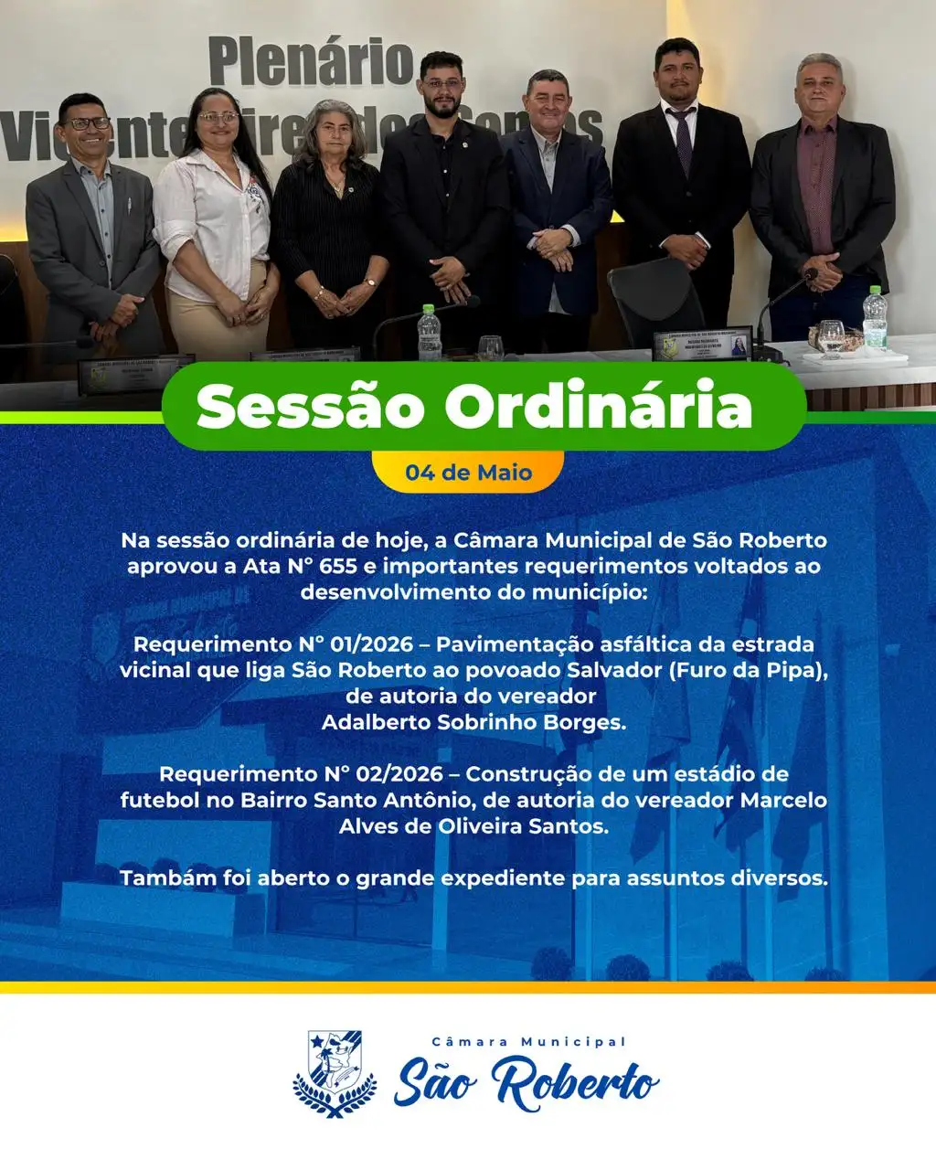 Sessão Ordinária