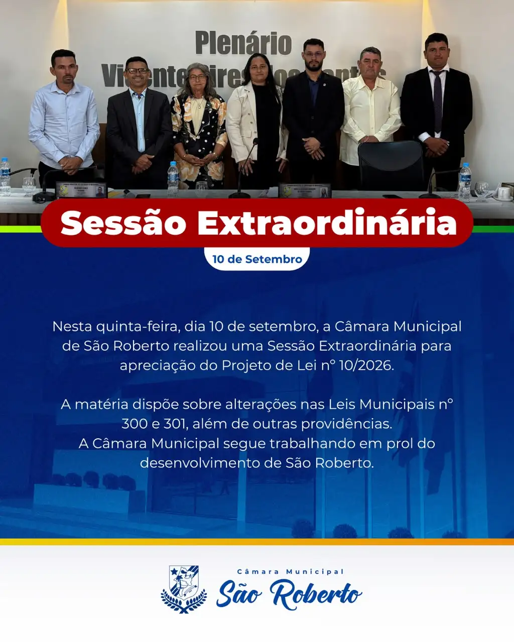 Sessão Extraordinária