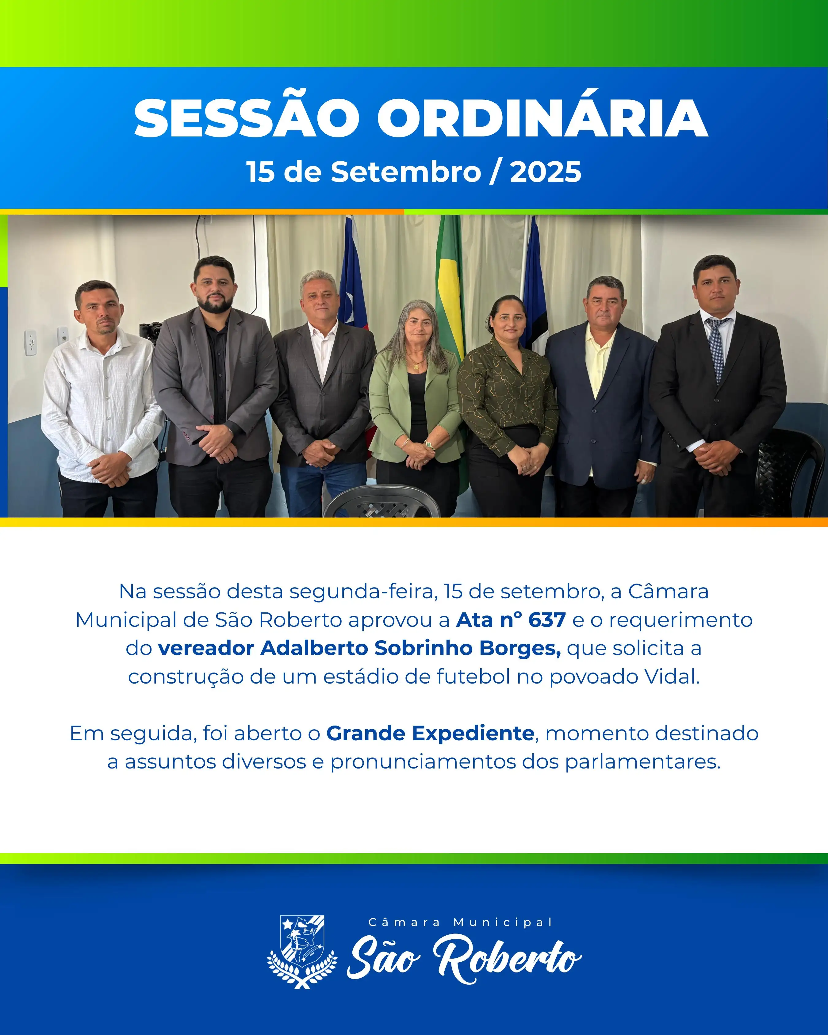 Sessão Ordinária
