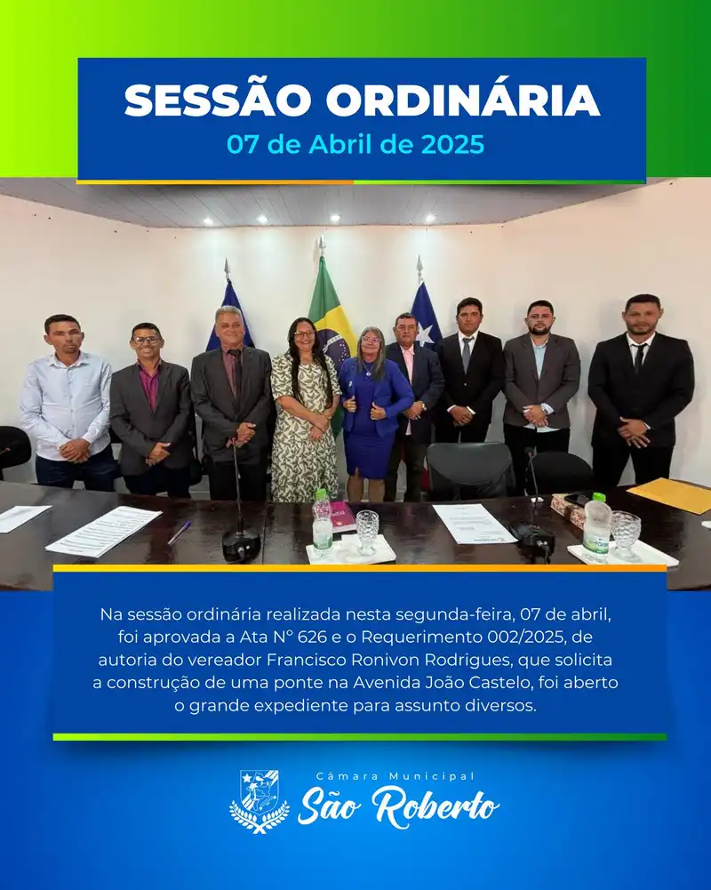 Sessão Ordinária