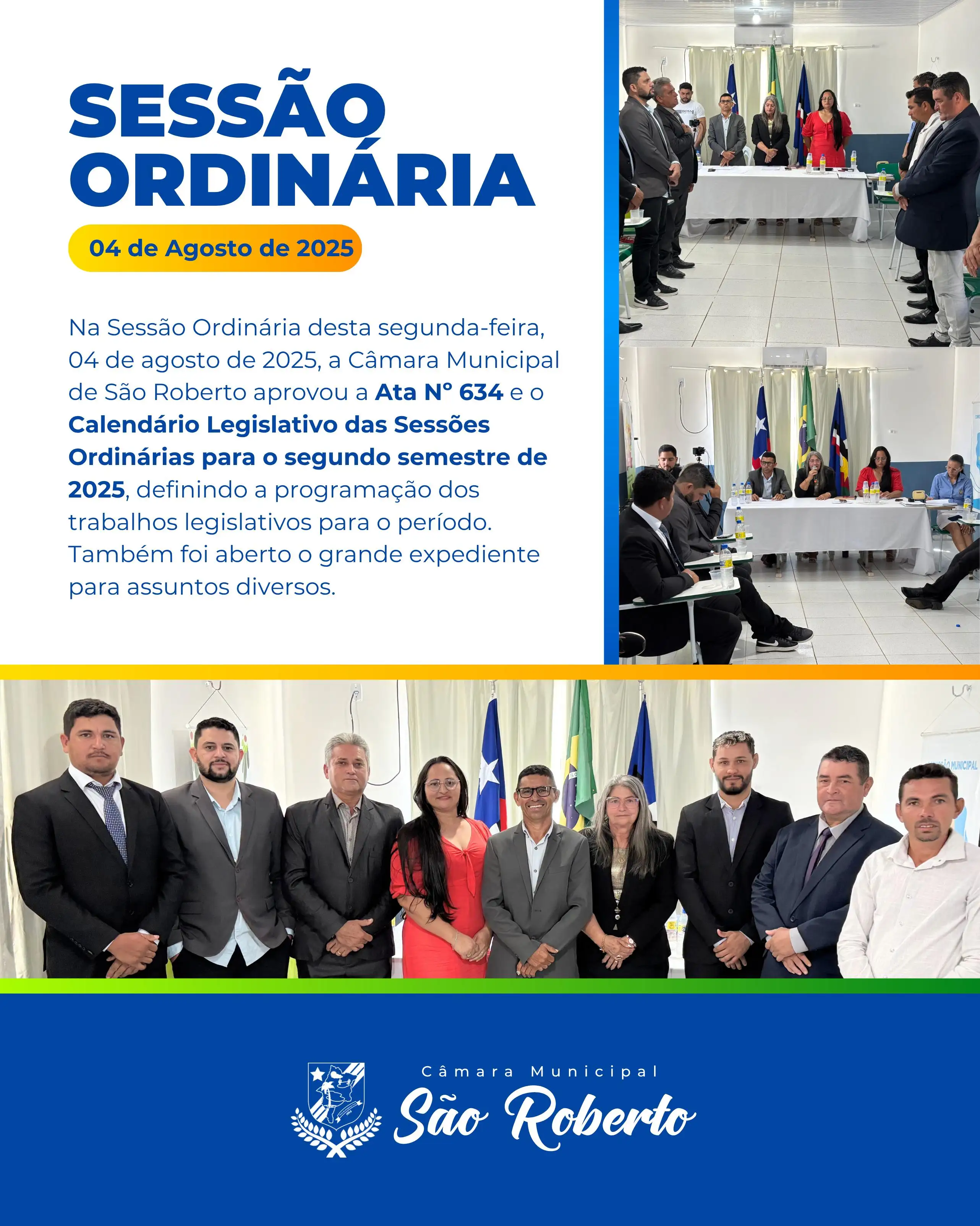 Sessão Ordinária
