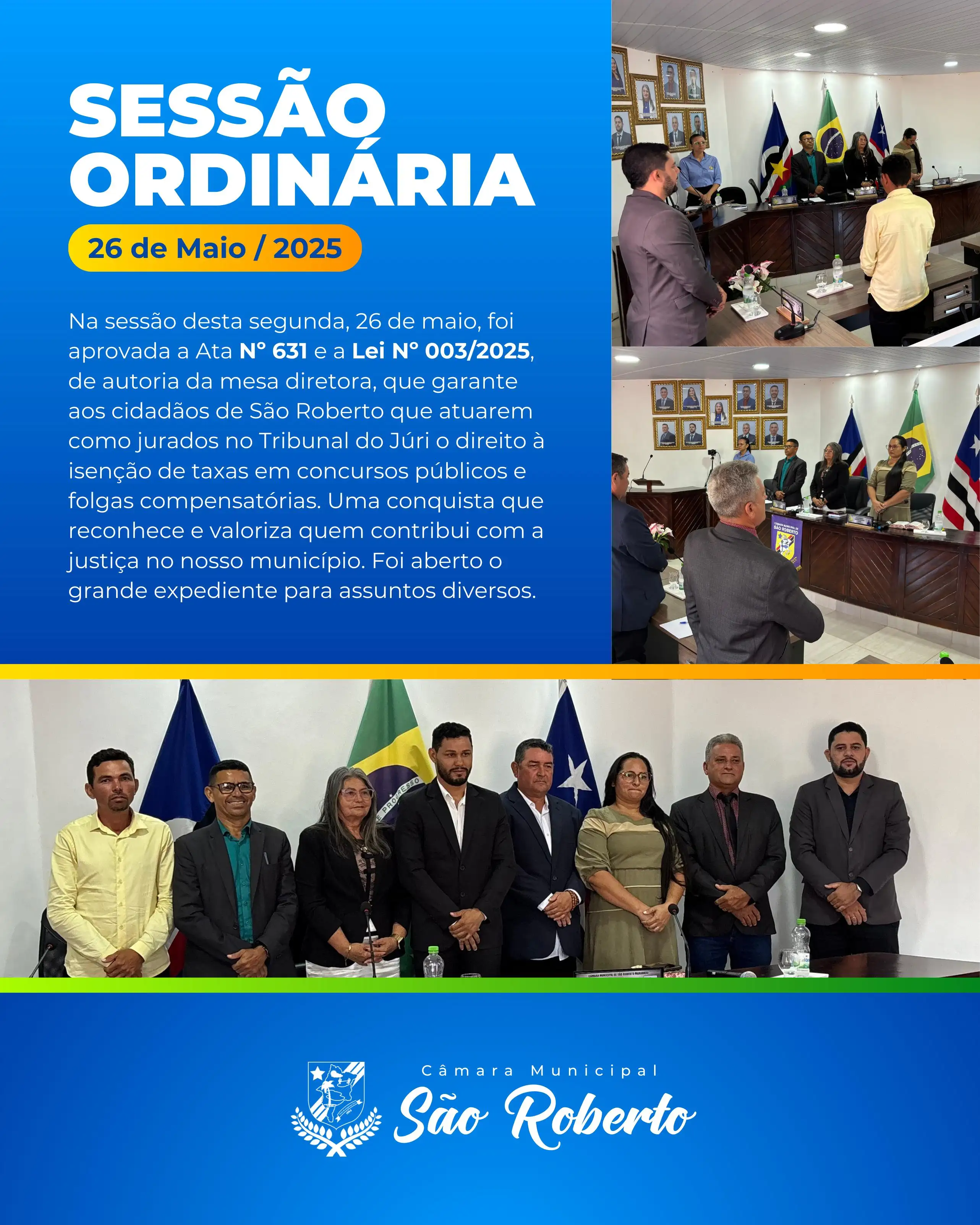 Sessão Ordinária