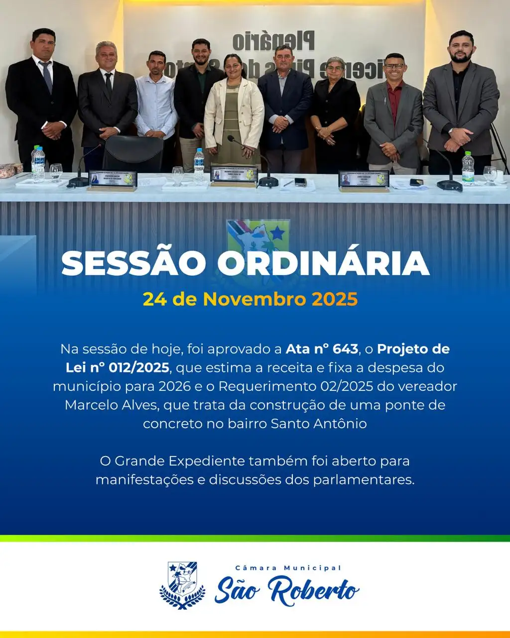 Sessão Ordinária