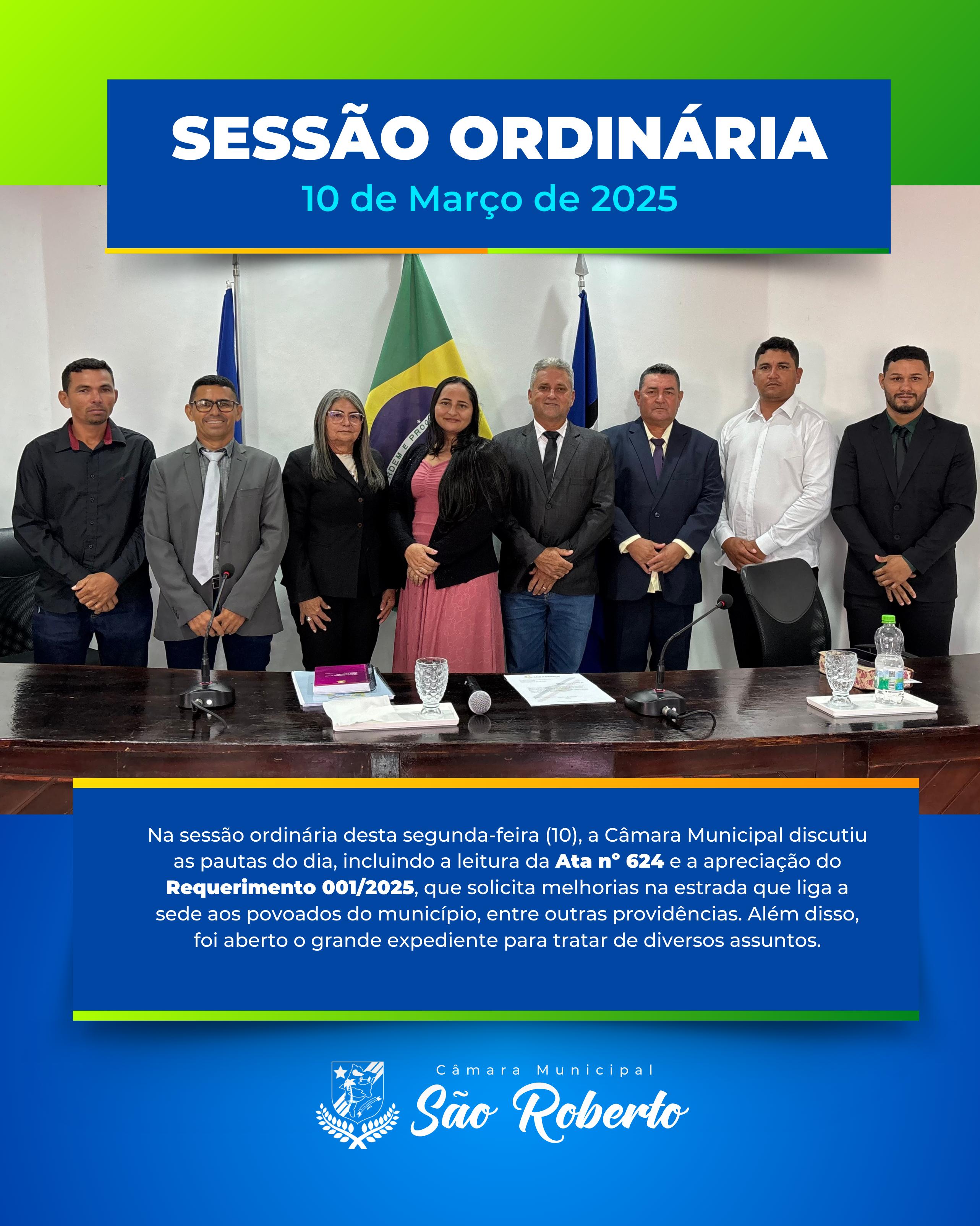 Sessão Ordinária