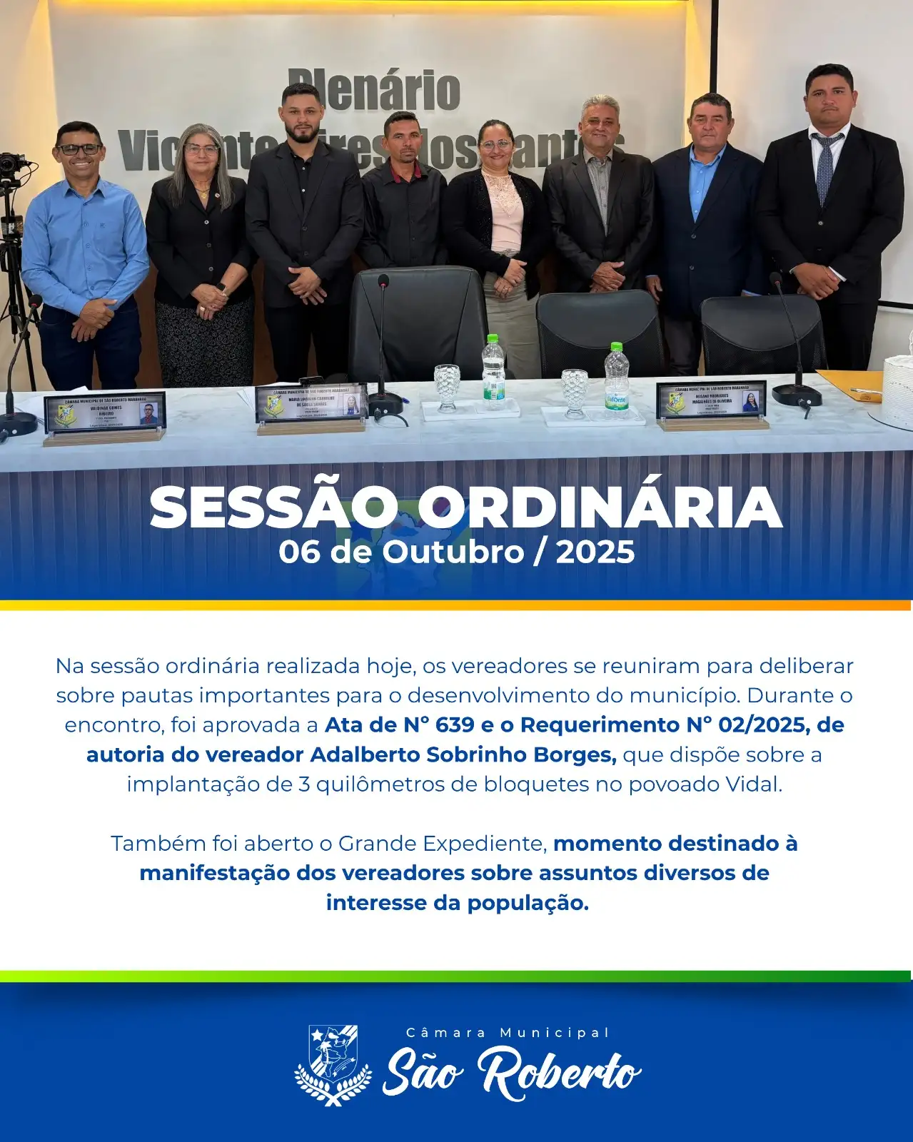 Sessão Ordinária