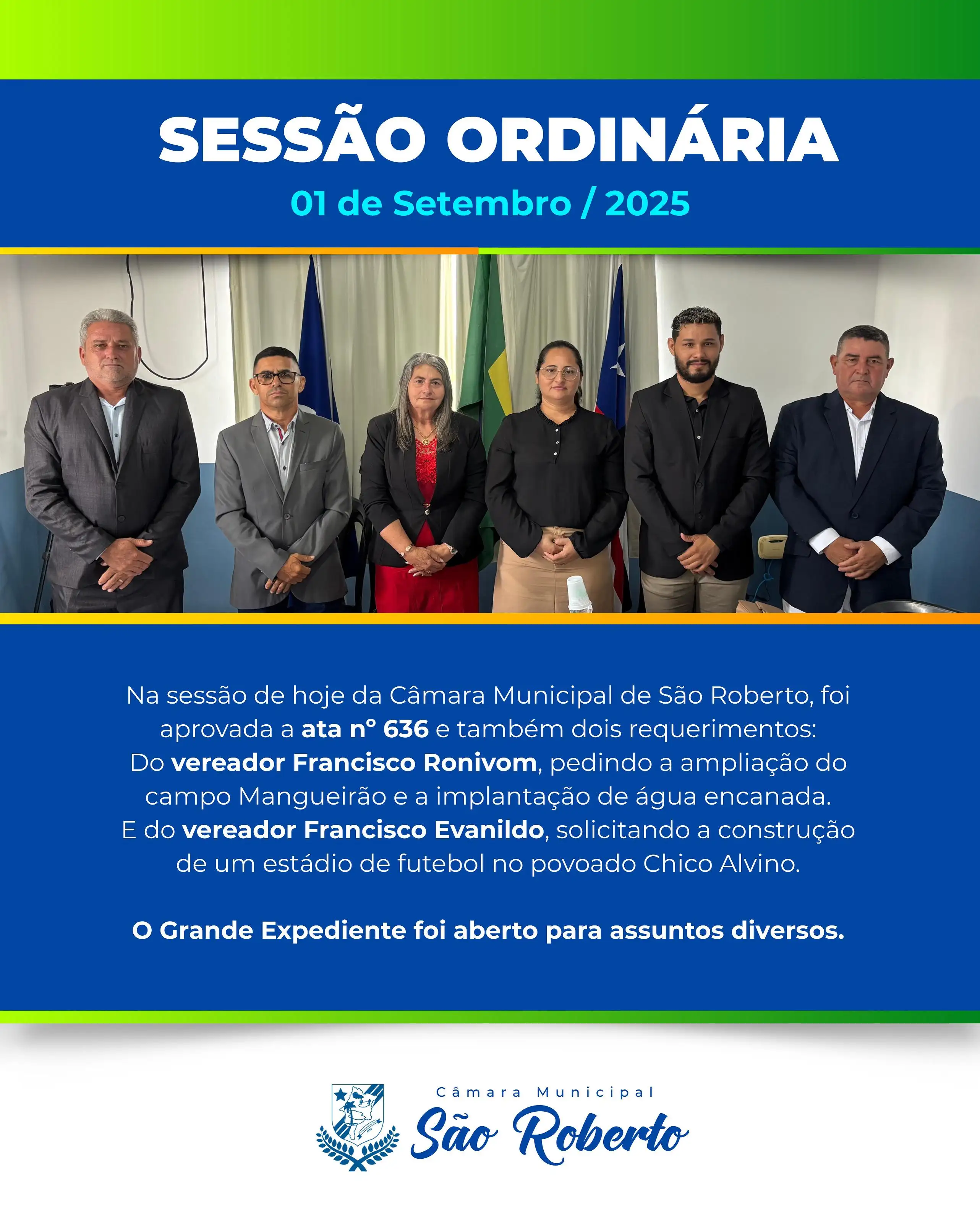 Sessão Ordinária