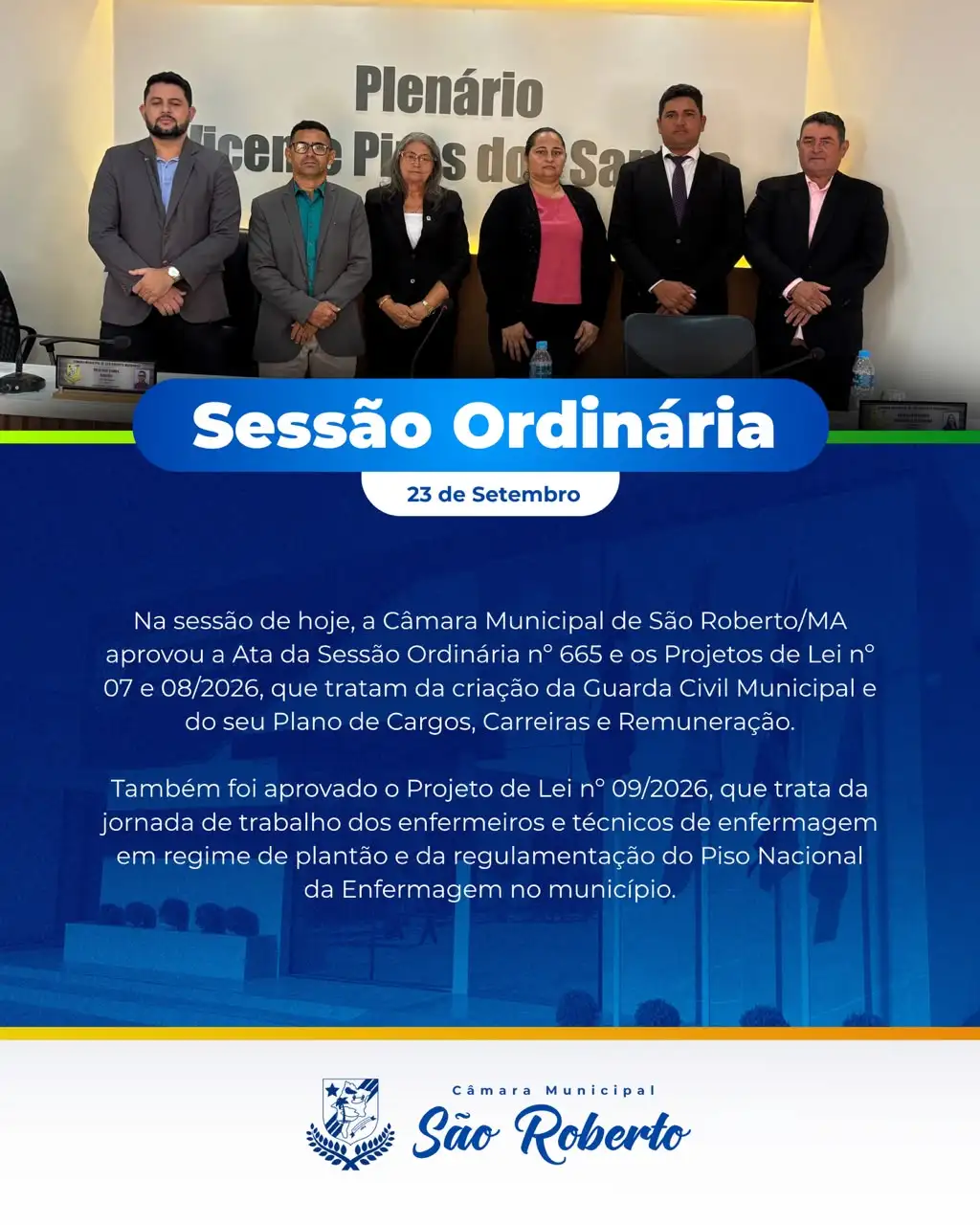 Sessão Ordinária