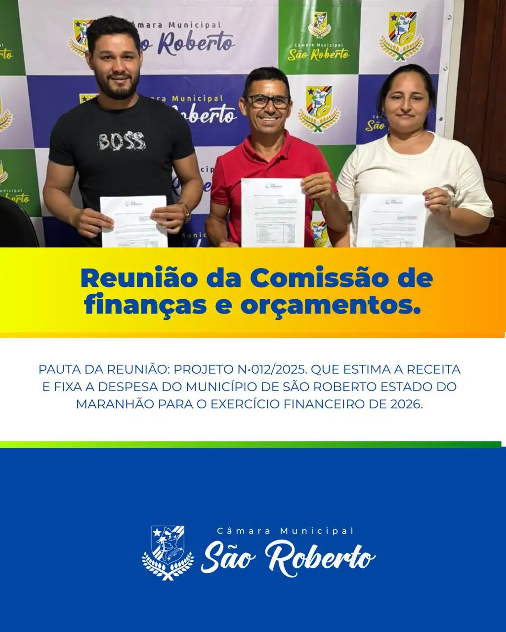REUNIÃO DA COMISSÃO DE FINANÇAS E ORÇAMENTOS